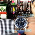 Discount Price Copy Breitling Navitimer Blue Dial Blue Leather Strap Men's Watch